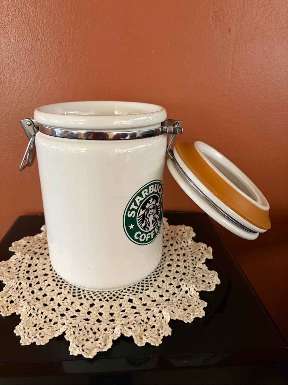Starbucks Ceramic Canister - Picture 3 of 9